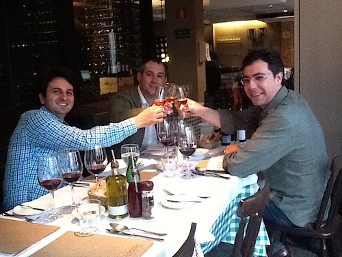 Juan Andrés Marichal, Daniel Perches e eu